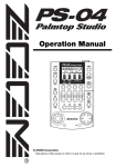 Zoom PS-04 Specifications