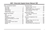 Chevrolet Impala 2007 Specifications