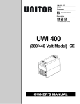 Miller Electric MOG-400AC Specifications