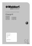 Waldorf CH8300G Specifications