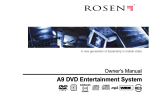 Rosen DVD Entertainment System Owner`s manual