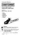 Craftsman C944.411462 Instruction manual