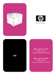 HP LaserJet 4300 Series User guide