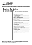 Mitsubishi Electric Central Controller GB-50A Instruction manual