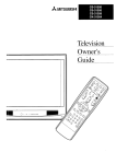 Mitsubishi CS-31305 Operating instructions