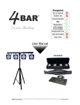 Chauvet DMX-4 User manual