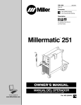 Miller Electric HF-251-2 Owner`s manual