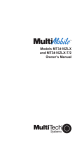 Multitech MT3410ZLX-T/2 Owner`s manual