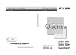 Mitsubishi Q68DAVN User`s manual