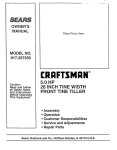 Craftsman 917.297350 Owner`s manual