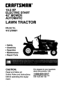 Craftsman 917.270821 Specifications