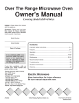Maytag MMV4184AA Owner`s manual