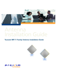 Proxim Antenna Tsunami MP.11 Installation guide