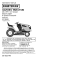 Craftsman 917.25024 Operator`s manual