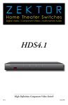 Zektor HDS4.2 Specifications