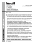Chevrolet LUMINA 1999 Owner`s manual