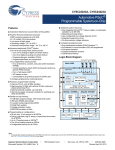 Cypress Semiconductor CY8C24423A Specifications