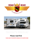 Road Bear RV Class C Specifications