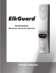 Elk Products ElkGuard Owner`s manual