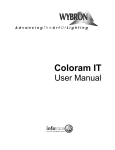 Wybron Coloram II User manual