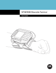 Motorola WT4090 User guide