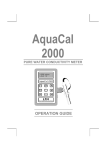 Aquacal AT100 Specifications