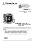 Wood Stone WS-MH-6-W-IR Owner`s manual