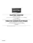 Maytag W10622708A Specifications