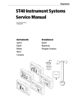 Raymarine ST40 Service manual