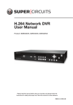 Pyxis Lite H.264 User manual