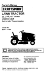 Craftsman 917.272264 Owner`s manual