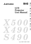 Mitsubishi S490 User manual