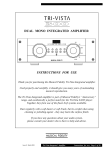 Musical Fidelity Tri-Vista Specifications