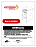 Enerzone Euromax Owner`s manual