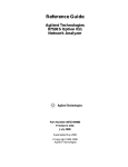 Agilent Technologies 8753ES Specifications