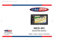 Caliber MCD-263 User manual