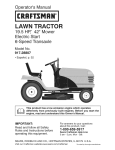 Craftsman 917.28807 Operator`s manual