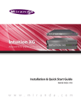 Miranda M848-9005-470 Operating instructions