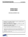 Samsung MUXONENAND A-DIE KFN4G16Q2A Specifications
