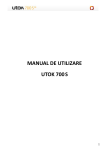 UTOK 800 Q User manual
