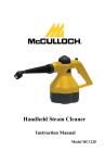 McCulloch MC1220 Instruction manual