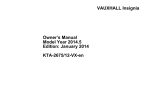 Vauxhall KTA-2675/12-VX-en Owner`s manual