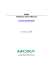 Moxa Technologies W406 User`s manual