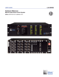 Meyer Sound Matrix3 LX-300 User guide