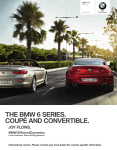 THE BMW  SERIES. COUPÉ AND CONVERTIBLE.