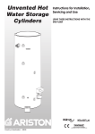 Ariston 500 STT6 INDIRECT Technical information