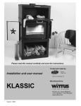 Wittus Klassic User manual