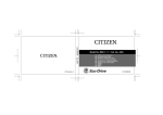 Citizen J304 Specifications