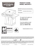 Char-Broil 466244011 Product guide