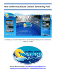 ROUND Pools Ambassador Specifications